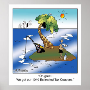 Póster Conseguimos nuestras 1040 cupones del impuesto