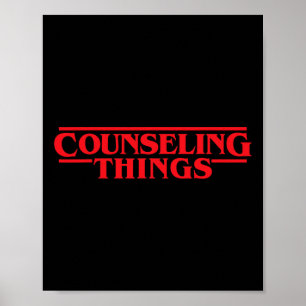 Póster Consejería Cosas Divertidas Consejero De La Escuel