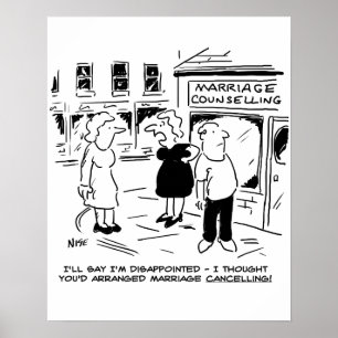 Póster Consejería matrimonial, no cancelación