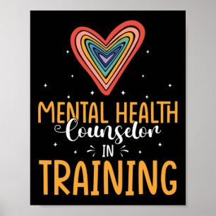 Póster Consejero de Salud Mental en Entrenamiento Salud M