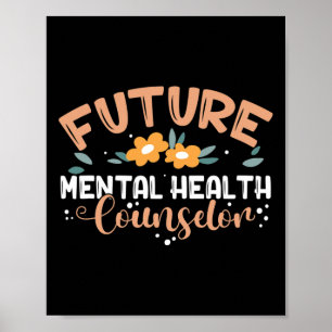 Póster Consejero de Salud Mental Futuro Consejos de Salud