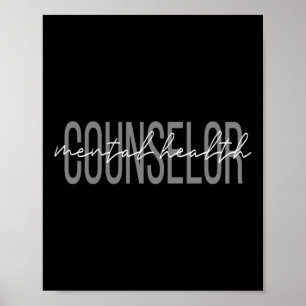 Póster Consejero de Salud Mental Terapia de Concienciació