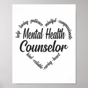 Póster Consejero de Salud Palabra de Corazón Nube 1