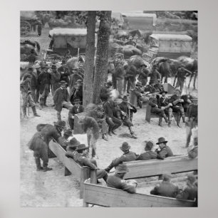 Póster Consejo de Guerra (Civil), 1864