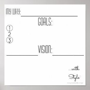 Póster Consejo de visión...con estilo
