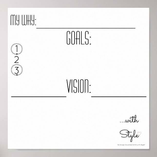 Póster Consejo de visión...con estilo (Frente)