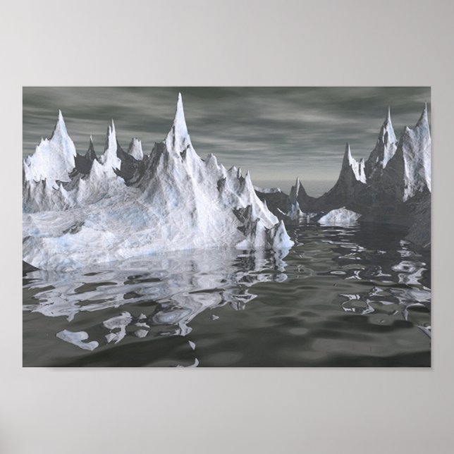 Póster Consejo del Iceberg (Frente)