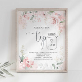 Póster Consejos de crianza para el Rótulo de mamá para se