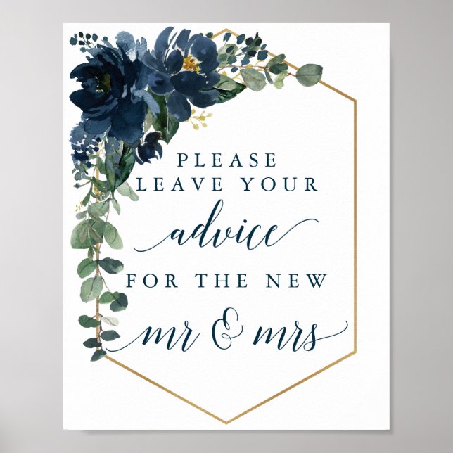 Póster Consejos de Rótulo del Boda de la Marina Real para (Frente)