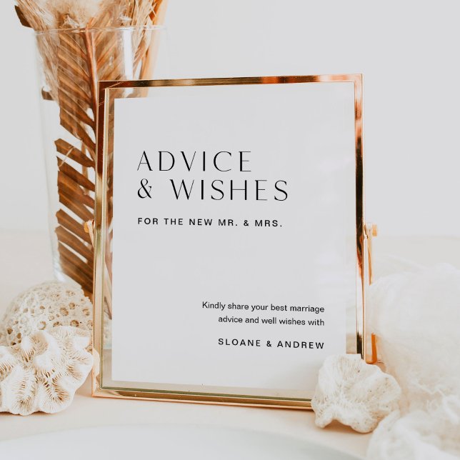 Póster Consejos y deseos de Boda Rótulo (Subido por el creador)