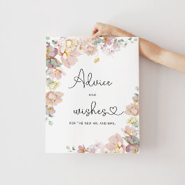 Póster Consejos y deseos de Wildflowers para Poster de Ne