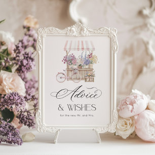 Póster Consejos y deseos Fresh Off the Market Elegante