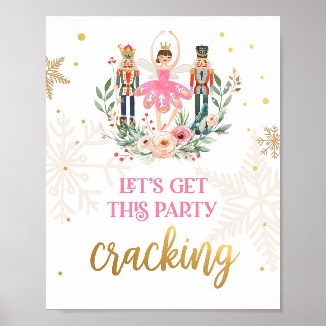 Póster Consigamos a Fiesta Cracking Nutcracker Ballerina  (Frente)