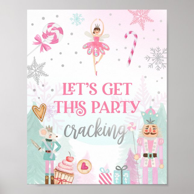 Póster Consigamos a Fiesta Cracking Nutcracker Ballerina  (Frente)