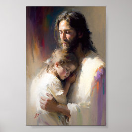 Póster Consolar a los niños