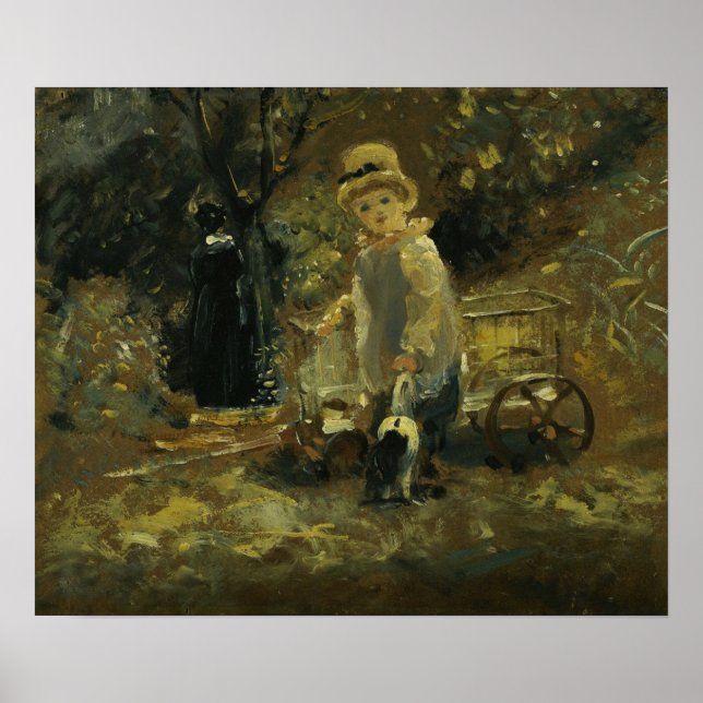 Póster Constable - A Boy With A Toy Cart (Frente)