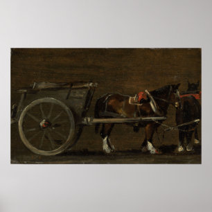 Póster Constable - Caballo Y Carro
