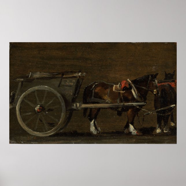 Póster Constable - Caballo Y Carro (Frente)