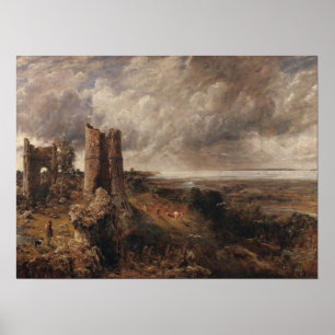 Póster Constable - Castillo de Hadleigh, Desembocadura de