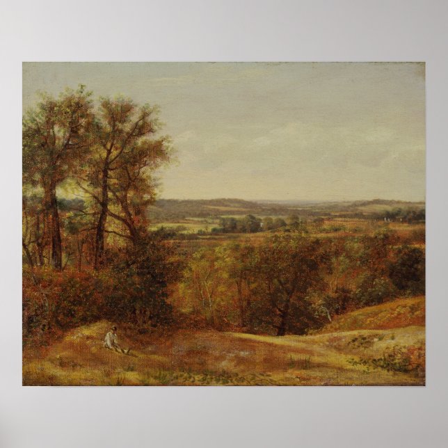 Póster Constable - Dedham Vale (Frente)