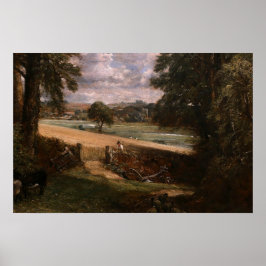 Póster Constable - El maizal 1826