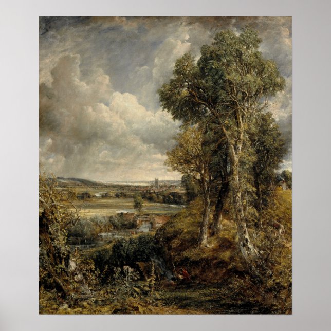 Póster Constable - El Vale De Dedham (Frente)