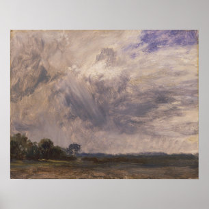 Póster Constable - Estudio De Un Cielo Nublado