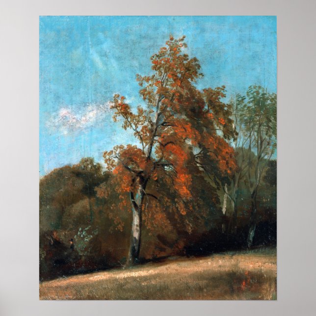 Póster Constable - Estudio de un fresno (Frente)