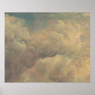 Póster Constable - Estudio en la nube