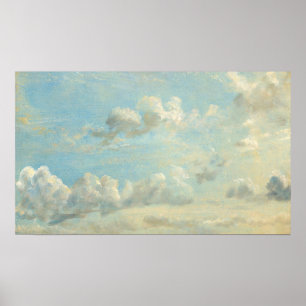 Póster Constable - Estudio en la nube