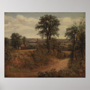 Póster Constable - Lane Near Dedham