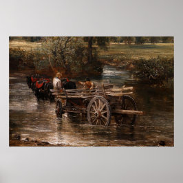 Póster Constable - The Hay Cart 1821