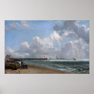 Póster Constable - Yarmouth Jetty