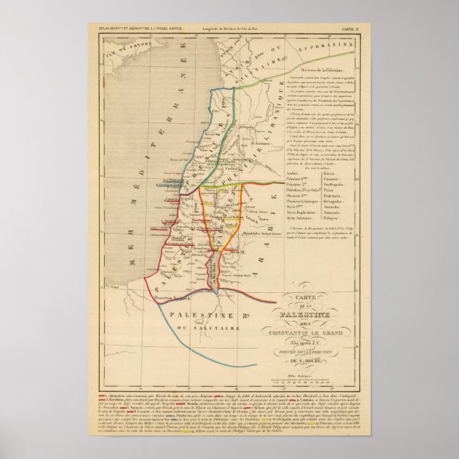 Póster Constantin le Grand, 330 apres JC (Frente)