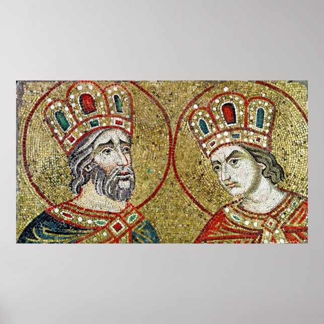 Póster Constantino el Grande y Santa Elena (Frente)