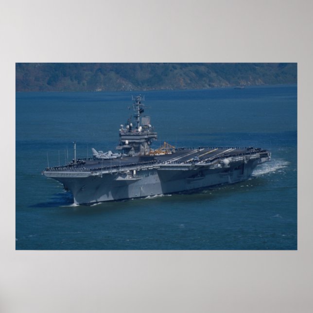 Póster Constelación CV-64, Bahía de San Francisco, Califo (Frente)