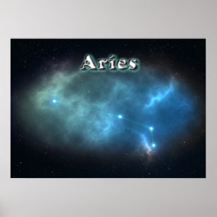 Póster Constelación de Aries
