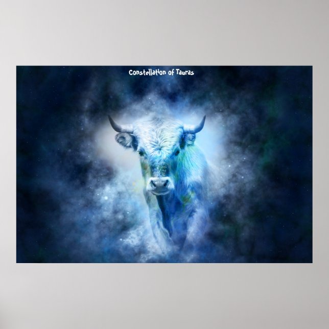 Póster Constelación de Tauras (Frente)
