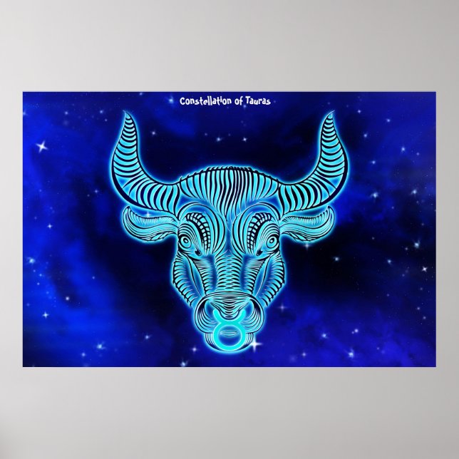 Póster Constelación de Tauras (Frente)