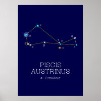 Constelación del hemisferio sur Piscis Austrinus