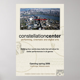 Póster constellation center 001