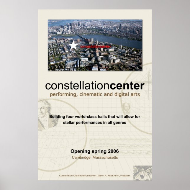 Póster constellation center 001 (Frente)