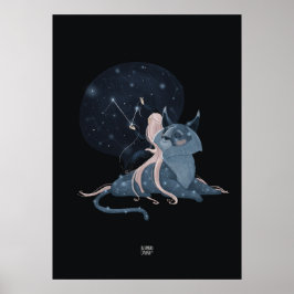 Póster CONSTELLATION LYNX de Alexandra Dikaia