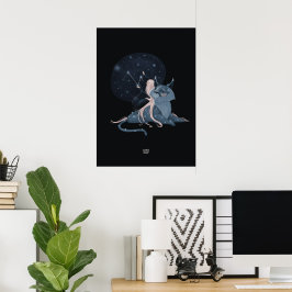 Póster CONSTELLATION LYNX de Alexandra Dikaia