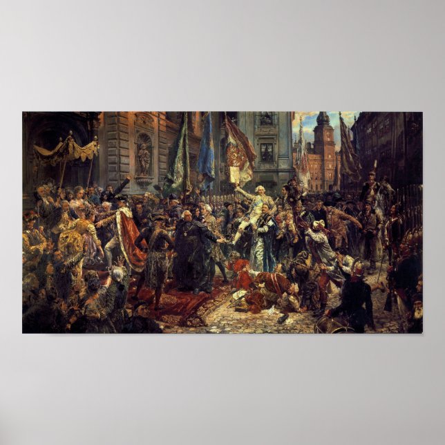 Póster Constitución de Polonia (Frente)