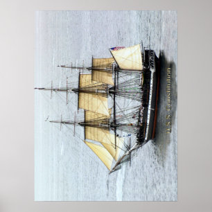 Póster Constitución de USS en la máscara completa