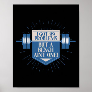 Póster Construcción De Cuerpos Para Hombres Motivación De