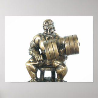 Póster Constructor de cuerpos