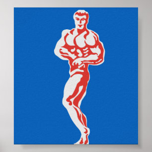 Póster Constructor de cuerpos
