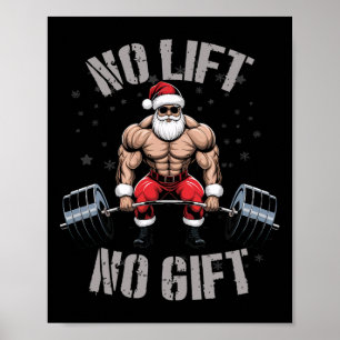 Póster Constructor de cuerpos para navidades - Santa Weig